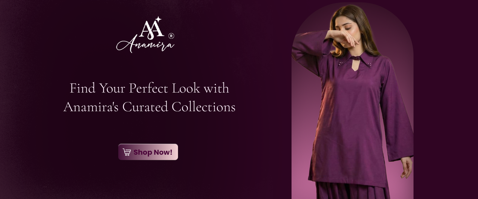 Anamira Casual Daily Wear 2-Piece Blush Pink