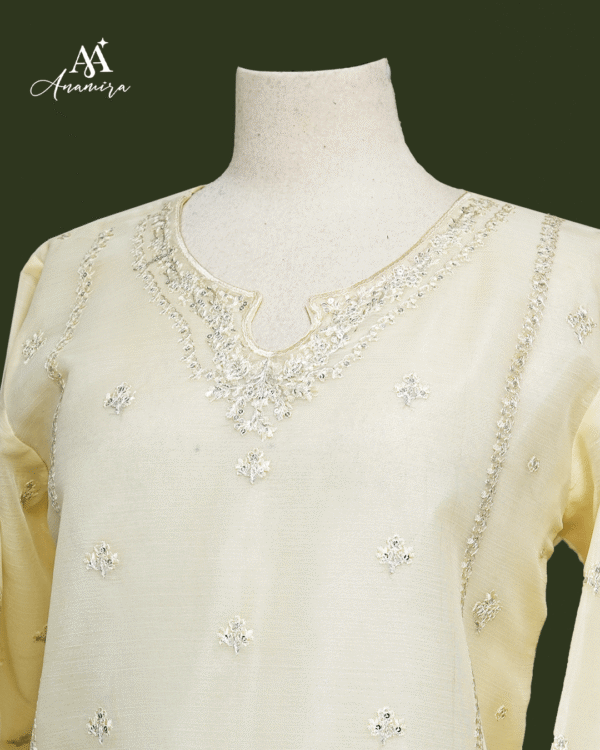 Anamira Luxury Embroidered 2-Piece – Ivory