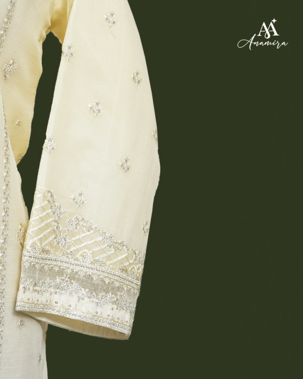Anamira Luxury Embroidered 2-Piece – Ivory