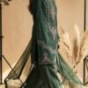 Luxury Embroidered 3-Piece – Emerald Green
