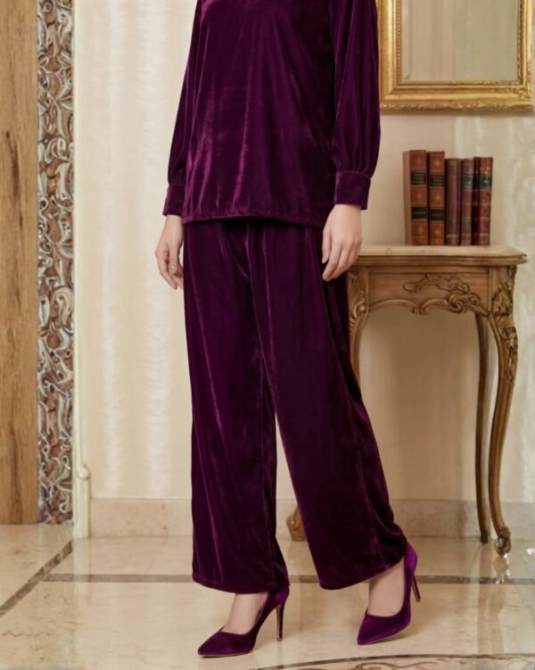 Anamira Plain Velvet Daily Wear – 2 Piece