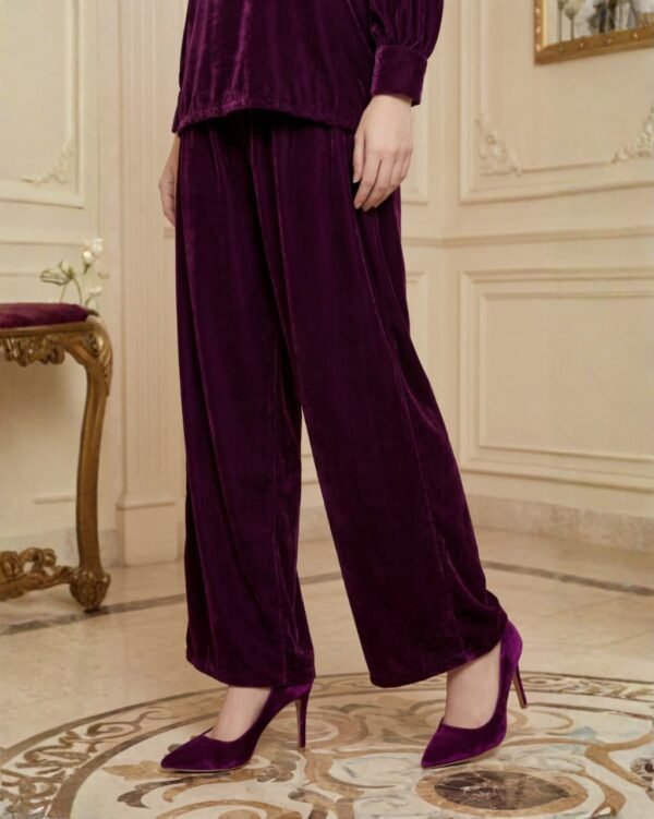 Anamira Plain Velvet Daily Wear – 2 Piece